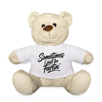Parfois, je pète juste - Nounours - blanc - Devant