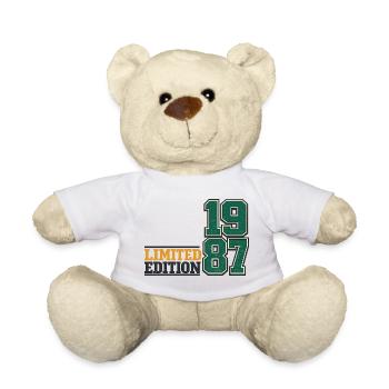 Birthday Woman 41 born in December 1985 - Teddy Bear - white - Front