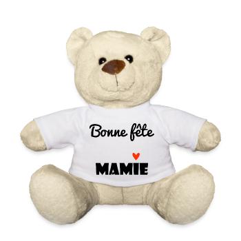 GRANNY. MAMMA. GRANDMOTHER. MOTHER'S DAY. GIFT - Teddy Bear - white - Front