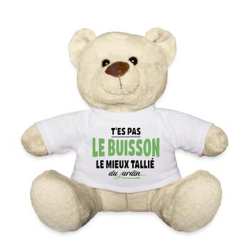 Du bist nicht der beste geschnittene Busch – Humor - Teddy - Weiß - Vorne