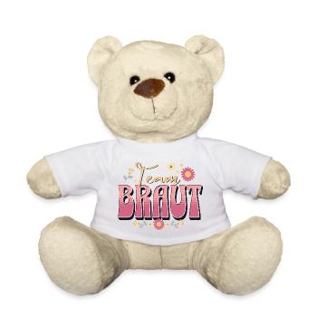 Team Bride Hen Party - Teddy Bear - white - Front
