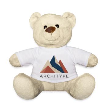 Architype n° 1 - Nounours - blanc - Devant