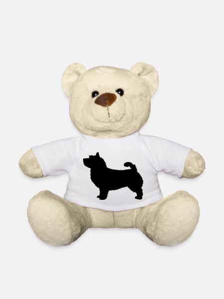 Silhouette du Norwich Terrier - Nounours - blanc