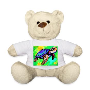 Schildkröte - Teddy - Weiß - Vorne