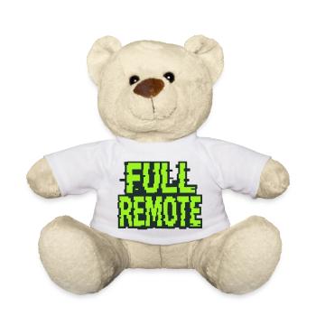 Vollständig remote: 100% Remote-Experte - Teddy - Weiß - Vorne