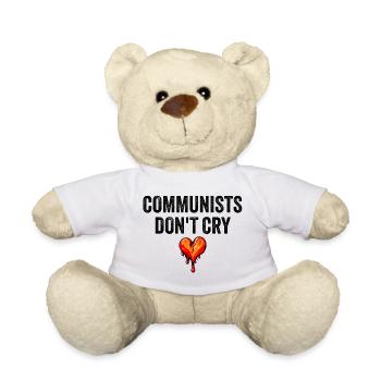 communists don't cry - Teddy Bear - white - Front