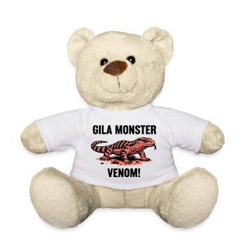 Gila-Monster Gift-Echse Gefahr Schwarze Wüste - Teddy - Weiß - Vorne