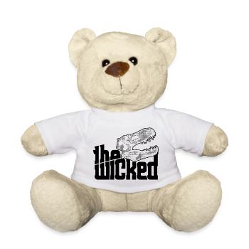 Skull Logo - light collection - Teddy Bear - white - Front