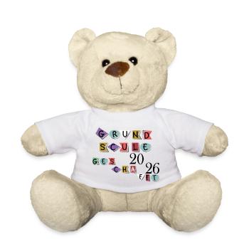Primary school completed - Teddy Bear - white - Front