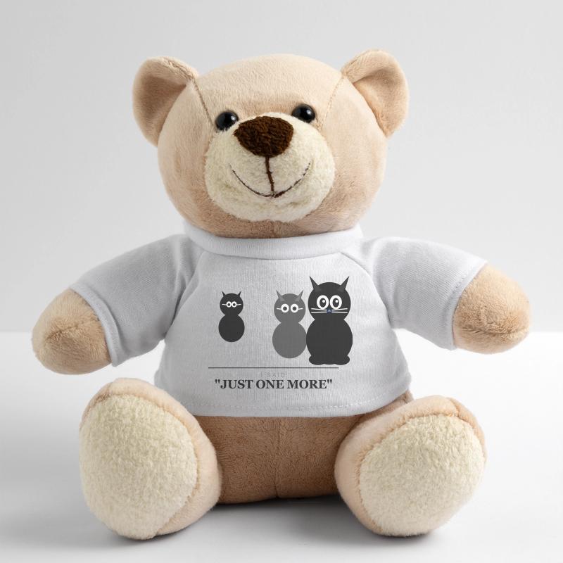 Nur noch eine Katzentrio-Silhouette Teddy