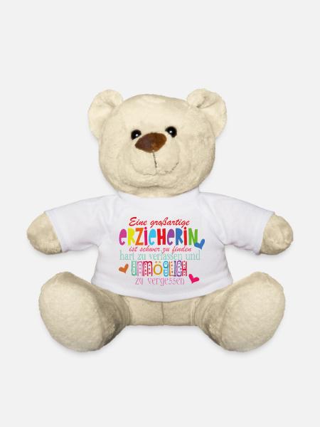 Erzieherin - Teddy - Weiß