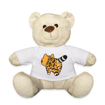 Leopardiger Musterwandler - Teddy - Weiß - Vorne