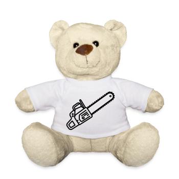 Kettensäge - Teddy - Weiß - Vorne