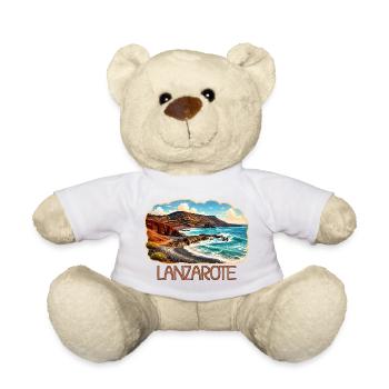 Lanzerote Coast - Teddy Bear - white - Front