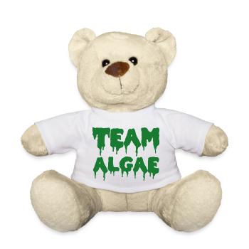 Team Algae - politisches Statement - Teddy - Weiß - Vorne