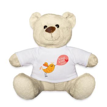 Schulkind 2026 - Teddy - Weiß - Vorne