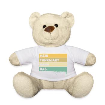Handwerker Tankwart - Teddy - Weiß - Vorne