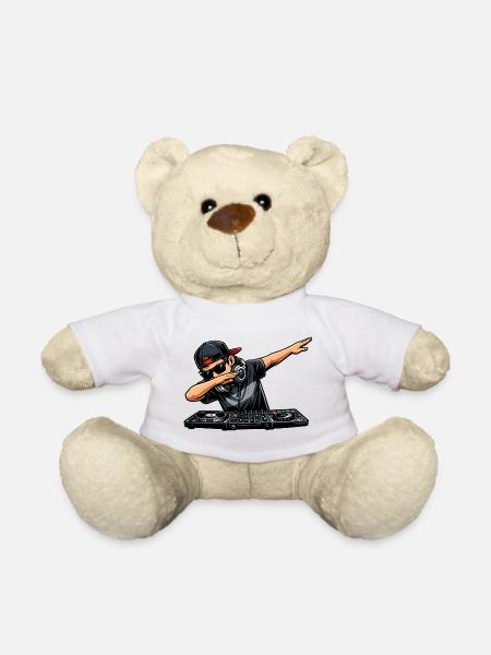 Dabbing DJ - Teddy - Weiß
