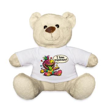 I love acupuncture! - Teddy - Weiß - Vorne
