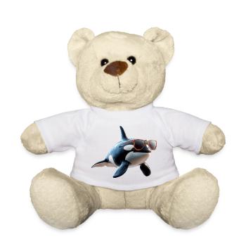 Orca Killer Whale Killer Whale Marine Animals Orcas - Teddy Bear - white - Front