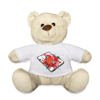 tape - Teddy Bear - white - Front