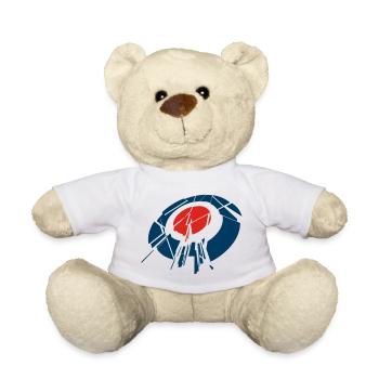 Dart - Teddy Bear - white - Front