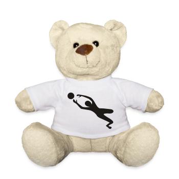 Gardien de but - Nounours - blanc - Devant