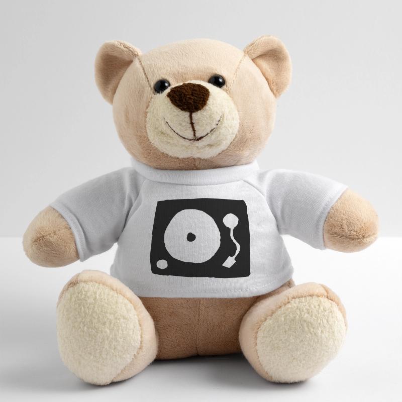 Record player Teddy Bear