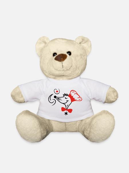 Sternekoch, backen, Koch - Teddy - Weiß