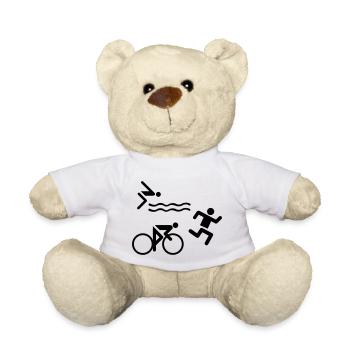 Triathlon - Nounours - blanc - Devant
