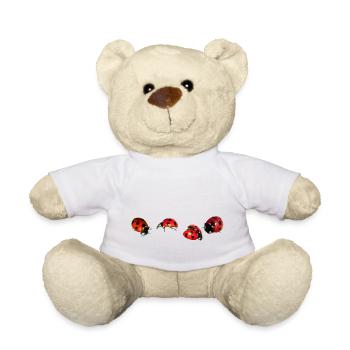 4 Ladybug Persectives - Teddy Bear - white - Front