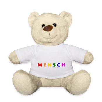 Mensch - Teddy - Weiß - Vorne