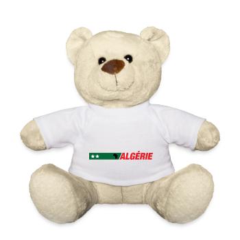 Algeria - Teddy Bear - white - Front