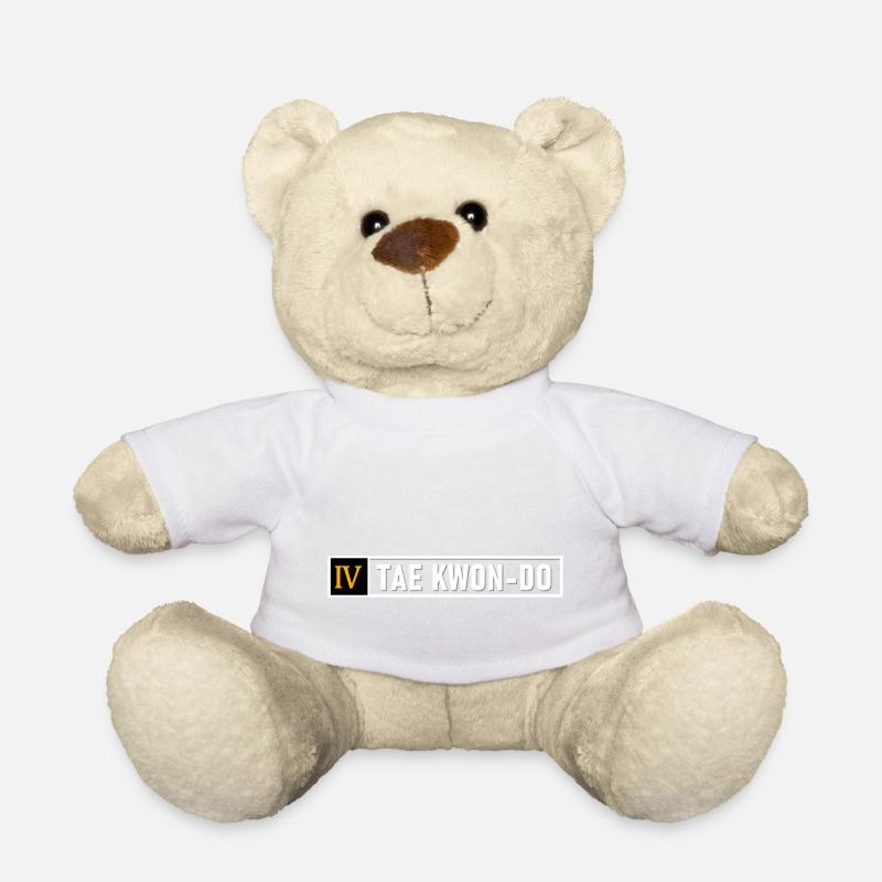 MATS005 Tae Kwon Do 4e Dan - Nounours - blanc