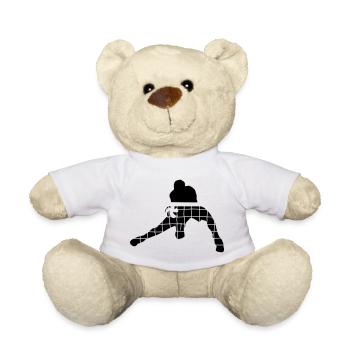 Volleyball - Teddy Bear - white - Front
