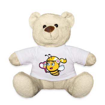 Beautiful Abeille - Nounours - blanc - Devant