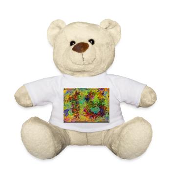 18. Geburtstag - Teddy - Weiß - Vorne