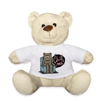 Braunbär - Teddy - Weiß - Vorne