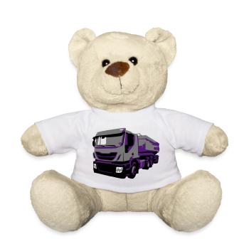 TruckIvecVektor - Teddy - Weiß - Vorne