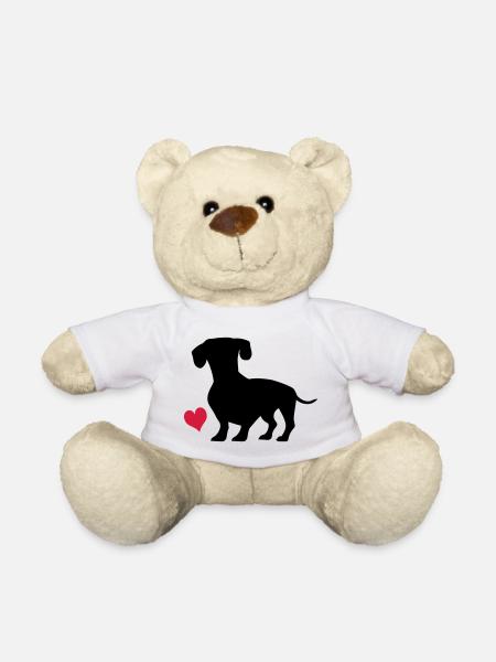 Dackel - Teddy - Weiß