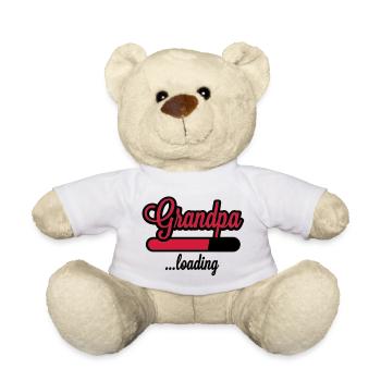Grandpa loading - Teddy - Weiß - Vorne