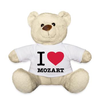 I LOVE MOZART - Teddy - Weiß - Vorne