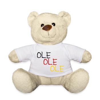 OLE OLE OLE PINSEL - Teddy - Weiß - Vorne