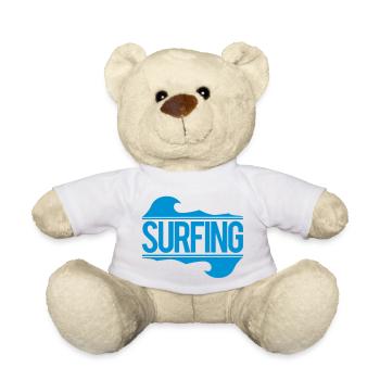 surfing - Nounours - blanc - Devant