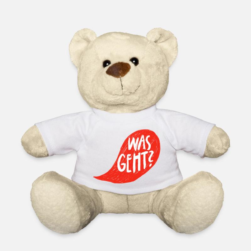 Was Geht? - Teddy - Weiß