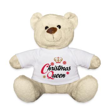 Noël - Nounours - blanc - Devant