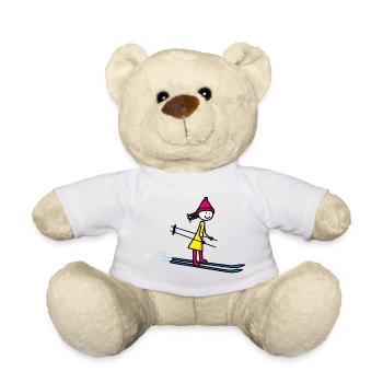 Skigirl - Teddy - Weiß - Vorne