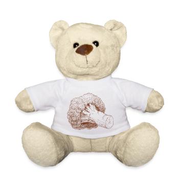 brocoli - Nounours - blanc - Devant