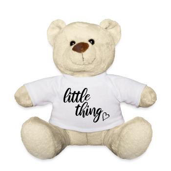 petite chose partenaire look partenaire chemise petite chose - Nounours - blanc - Devant