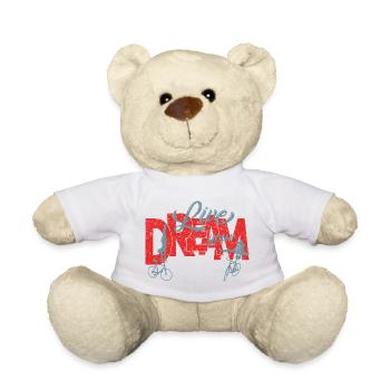Artistic cycling, artistic cycling, indoor cycling - Teddy Bear - white - Front